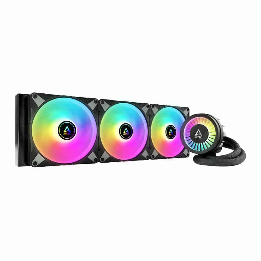 (image for) Arctic Liquid Freezer III 420 ARGB Black All In One Liquid CPU Cooler